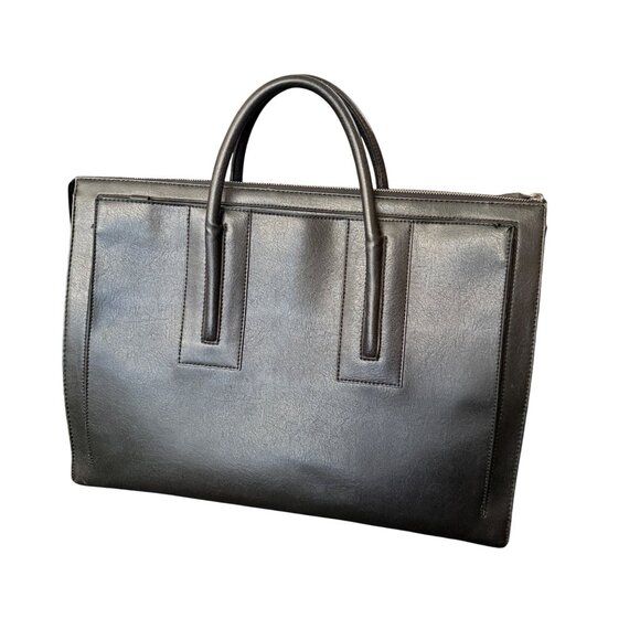 Matt & Nat Vegan Leather Black Tote Bag - Picture 5 of 10